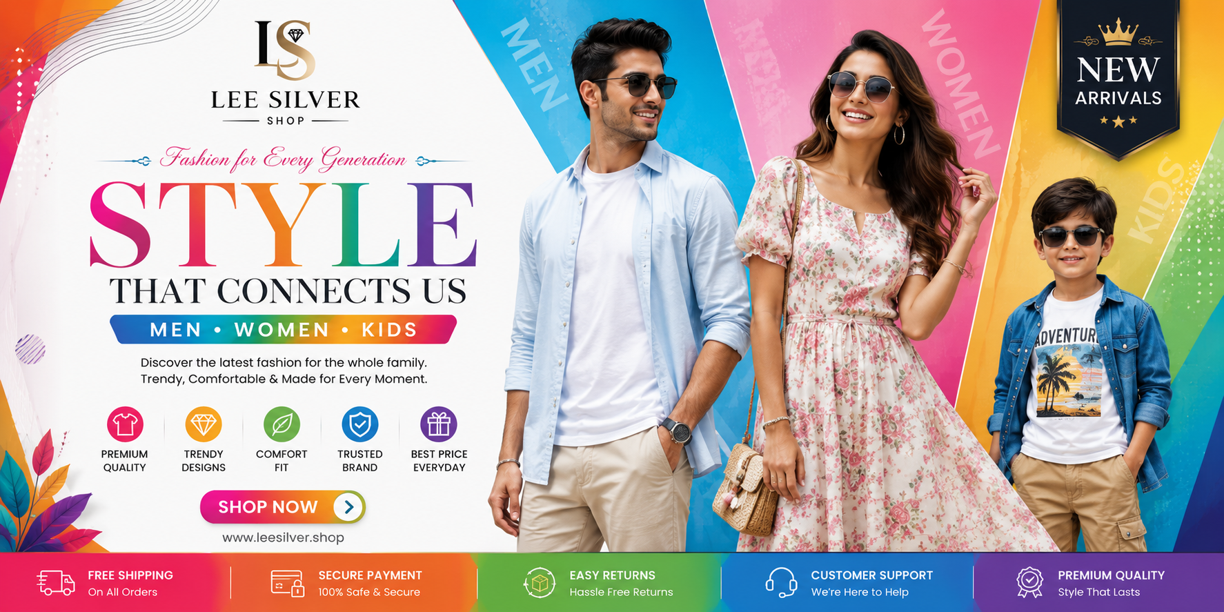 leesilver shop online clothing store