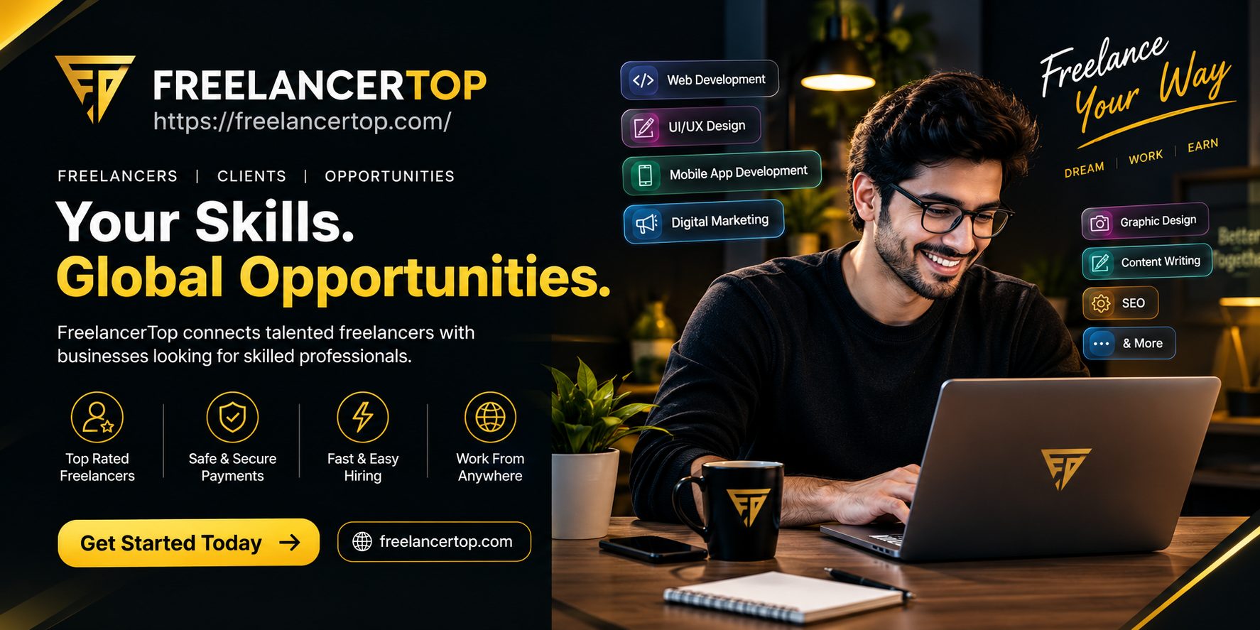 Freelancertop Business Trusted Platform